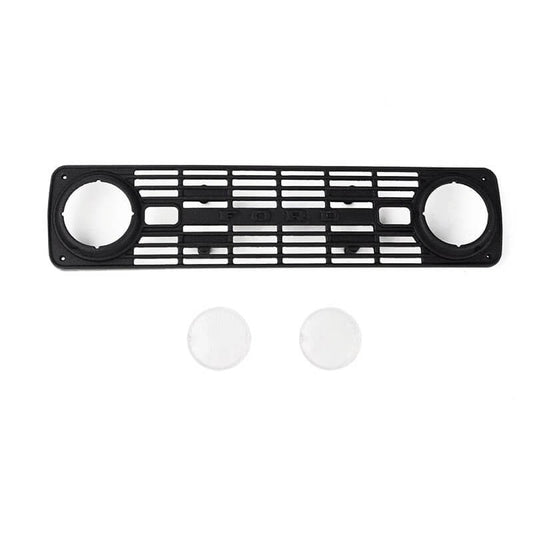 RC4WD Front Grille & Lenses for Axial SCX10 III Early Ford Bronco (Black)