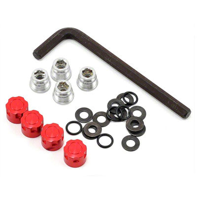 Gmade 1.9 Rh03 Wheel Hubs Red (4) GM70131