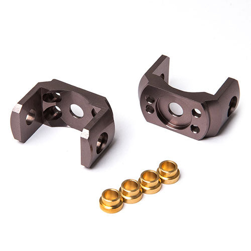 Gmade Aluminum C-Hub Carrier (Titanium Grey) GS01 Axle Pr GM30037