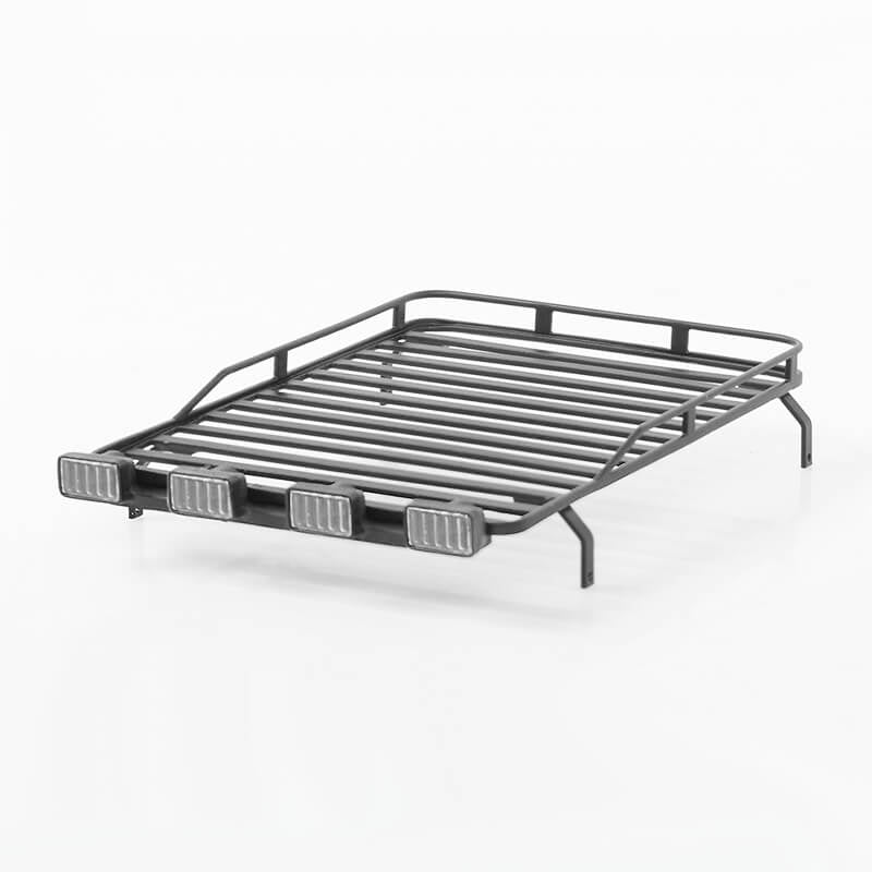 RC4WD Roof Rack with Light Pods for 1:18 Gelande D90 (Black)