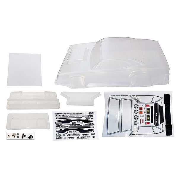 Team Associated DR10 Reakt Drag Body Shell Clear AS71082