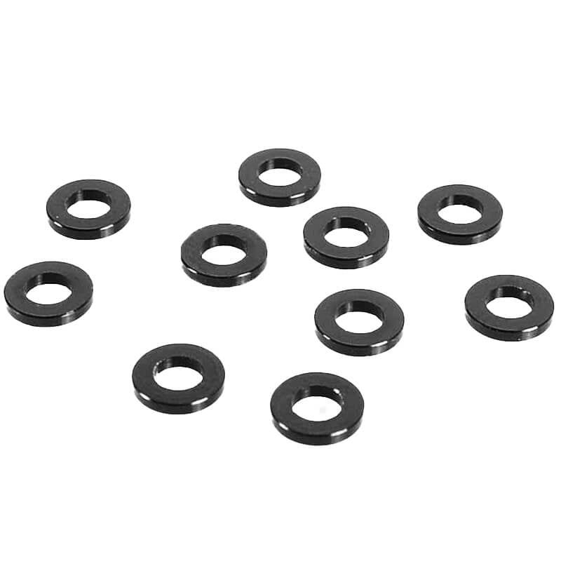 RC4WD 1mm Black Spacer with M3 Hole (10) Z-S0809