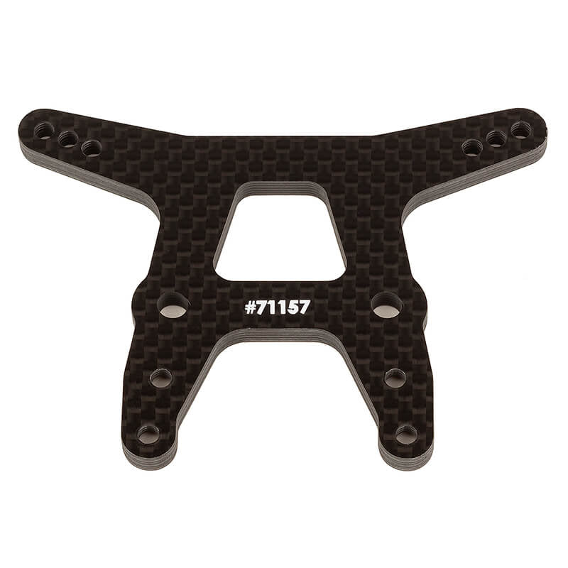 Team Associated RC10T6.4 Front Shock Tower Gull Wing C/Fibre AS71157