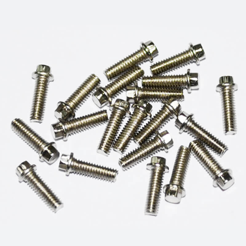 RC4WD Miniature Scale Hex Bolts (M2.5 X 8mm) (Silver) Z-S0418