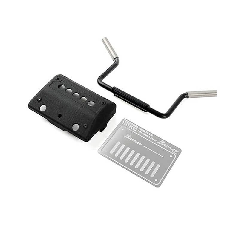 RC4WD Fuel Tank w/Dual Exhaust for Axial SCX10 III Early Ford Bronco