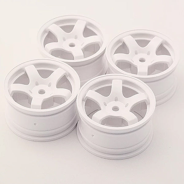 Sweep Mini 5-Spoke Wheel Type A White (4) SW0001