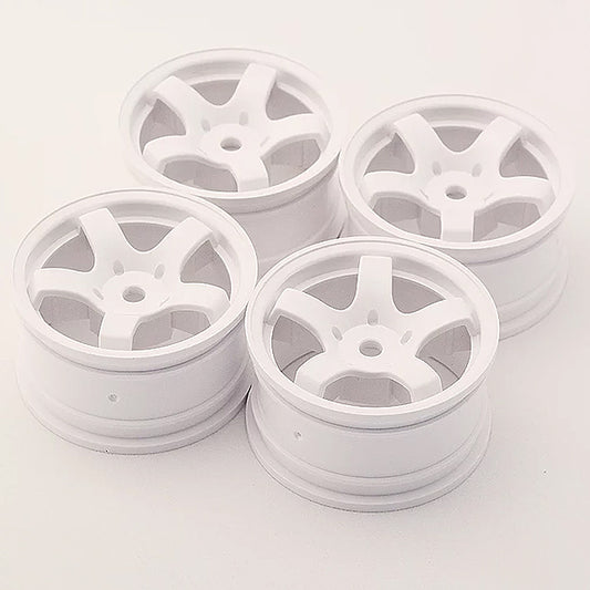 Sweep Mini 5-Spoke Wheel Type A White (4) SW0001
