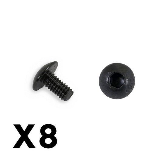 FTX Outback Button Head Screw M2.5*5 (8) FTX8225