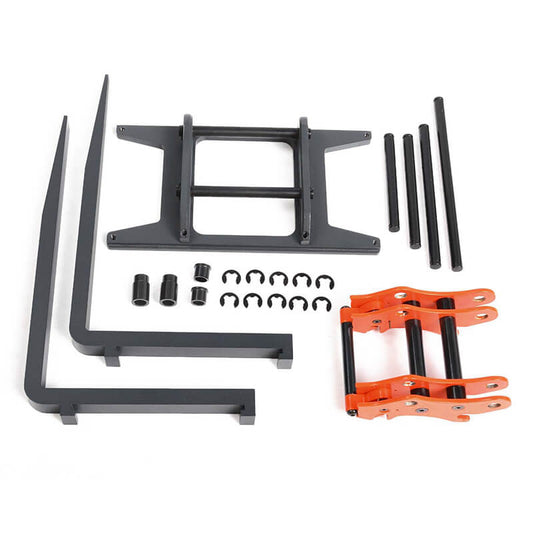 RC4WD Quick Connect Pallet Fork Attachment for 1:14 Scale Earth Mover 870K Hydraulic Wheel Loader