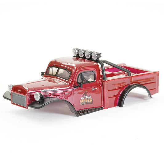 FTX Outback Mini XP Evo Texan Complete Body - Maroon Red FTX9391MR