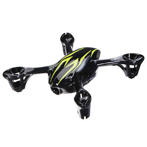 Hubsan X4C Mini Quadcopter Bodyshell Assembly - Black/Green H107-A22