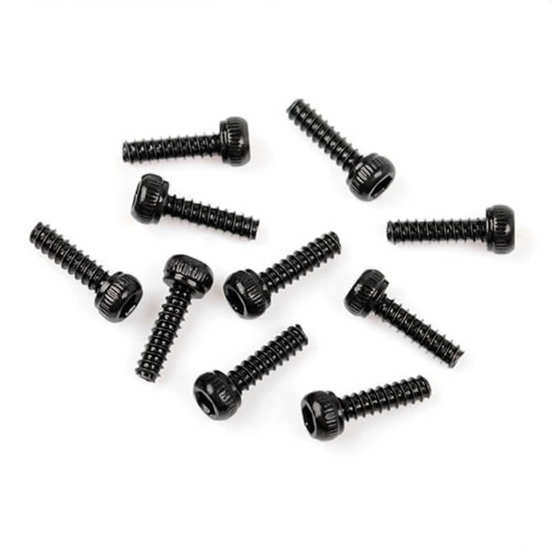 RC4WD Socket Head Self Tapping Screws M1.6 X 6mm (Black) Z-S2053