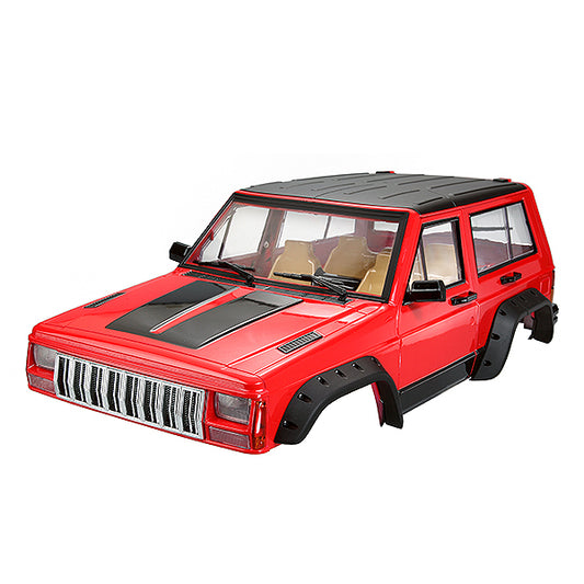 Fastrax 1:10 Rockee Fullcab & Interior Hardbody 313mm - Red FAST2502R