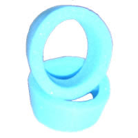 Pro-Line Impact Blue Foam Inserts Pair 26mm for Micro/Tc PL6170