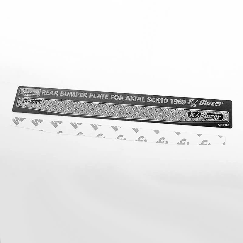 RC4WD Rear Bumper Diamond Plates for Axial SCX10 II 1969 Chevrolet Blazer