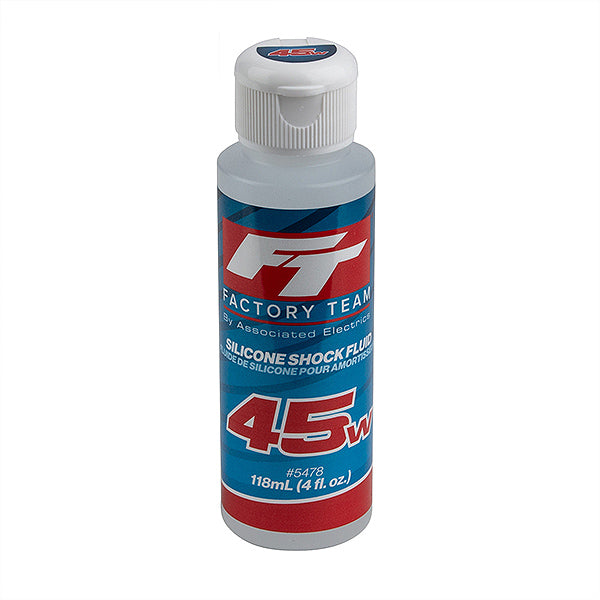 Team Associated Ft Silicone Shock 45wt (575cSt) 4oz/118ml AS5478