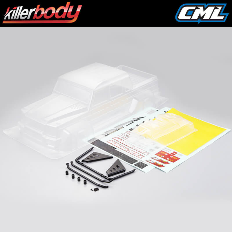 Killerbody Horri-Bull 1:10 Crawler Clear Body Shell KB48331