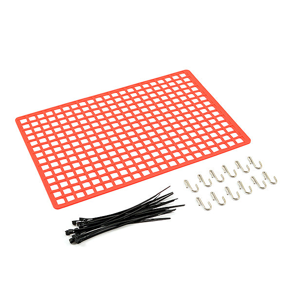 Fastrax Scale Rubber Net 22cm X 14.5cm Red FAST2370R