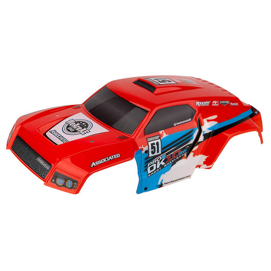 Team Associated Pro2 Dk10Sw Desert Buggy Body Orange AS72116