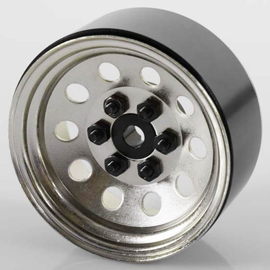 RC4WD Pro10 1.9" Steel Stamped Beadlock Wheel (Silver) Z-W0073