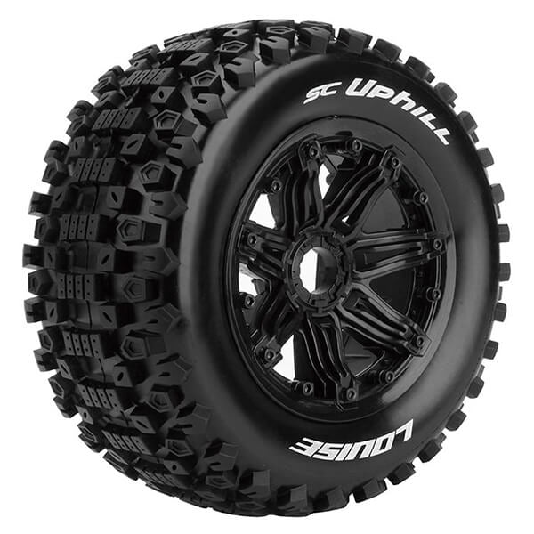 Louise RC Sc-Uphill 1/5 Fr/Rr Sport Hex 24mm Black L-T3293B