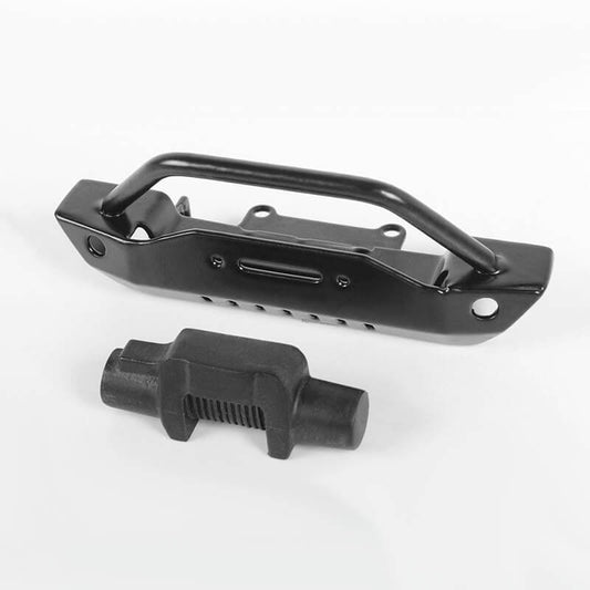 RC4WD Steel Stinger Front Bumper w/Plastic Winch for 1:18 Gelande II RTR RC Car w/Black Rock Body (Black)