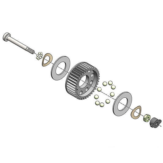 MIP Rebuild Kit Losi Mini T/B 2.0 Series Ball Diff MIP20095