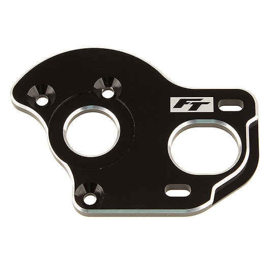 Team Associated B6.1 Ft 3.5mm Laydown/Back Motor Plate Black AS91908