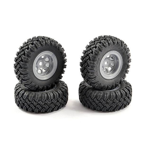 FTX Mini Outback 2.0 Wheel & Tyre Set (4) FTX9324