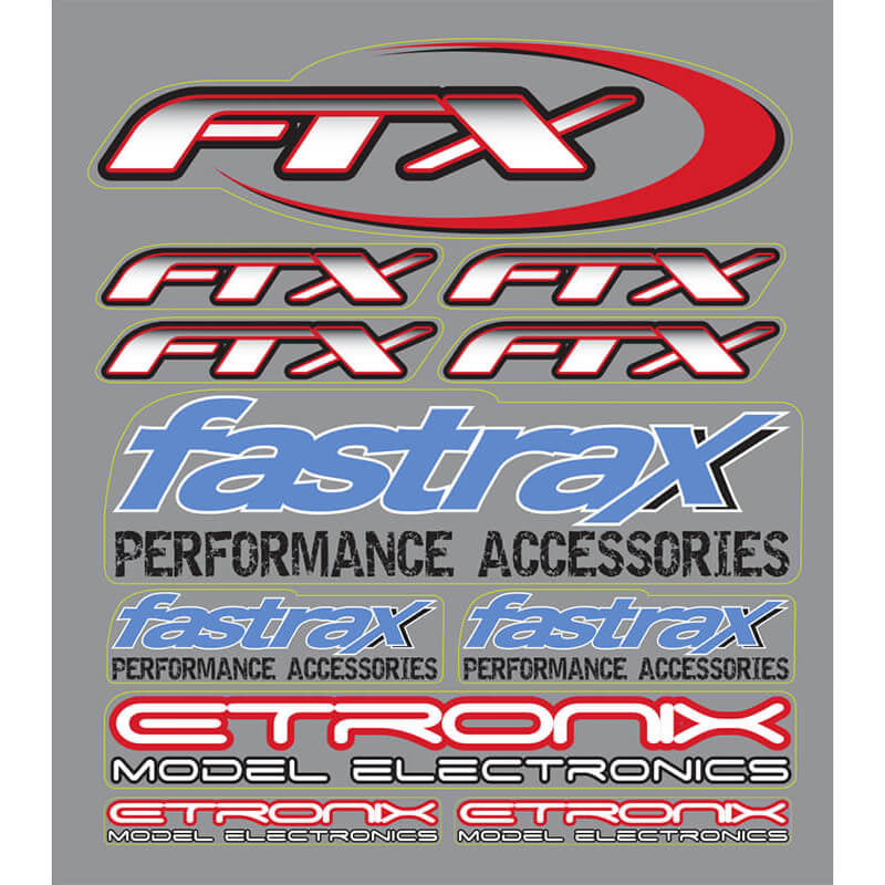 CML FTX/Fastrax/Etronix Mini Decal Sheet CML107