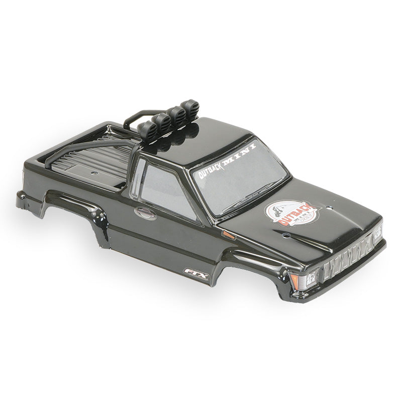 FTX Outback Mini Finished Body - Black FTX8865BK