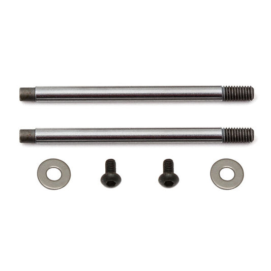 Team Associated Ft 3X23 Shock Shaft V2, Chrome AS91618