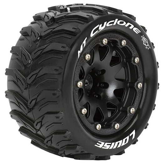 Louise RC MT-Cyclone 1:10 Soft Hex 14mm Black Arrma Granite Black L-T3310SBM