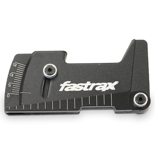 Fastrax Aluminium Ride Height and Camber Gauge - Black FAST409BK