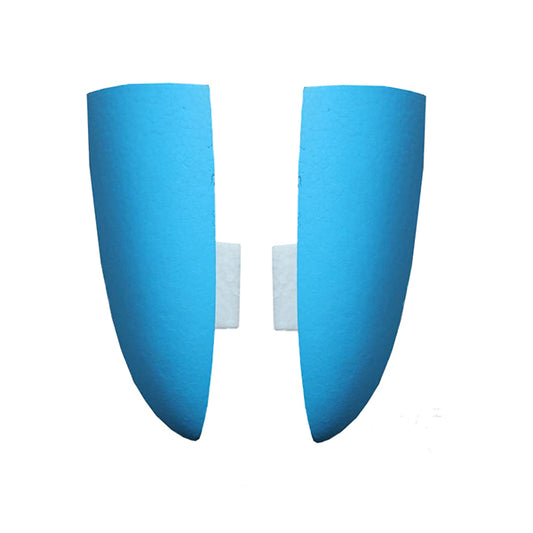 Dynam Cessna C188 Wing Tips (Blue) DYN-C188-06-B