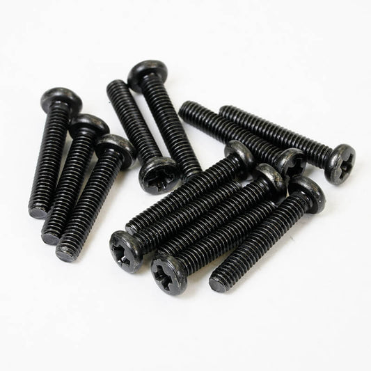 FTX Havok Panhead Self Tapping Screws 2.5 X 14mm (12Pc) FTX10645