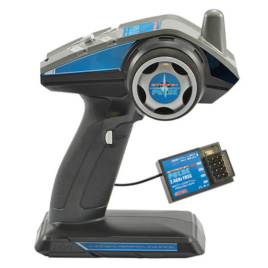 Etronix Pulse Ex3G 3Ch 2.4Ghz Fhss Wheel Radio System ET1107