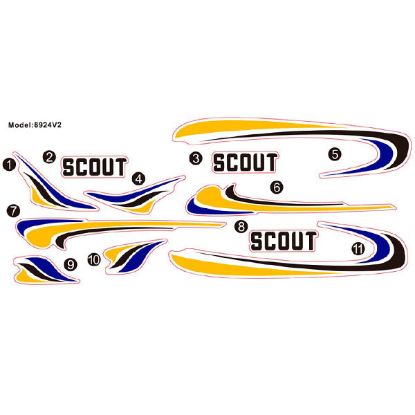 Dynam Scout Decal DYN-SCT-13