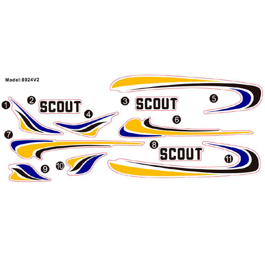 Dynam Scout Decal DYN-SCT-13