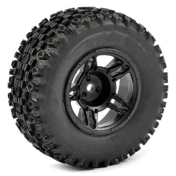 Fastrax 1:10 Sc Stinger MTd 5-Spoke Black (Slash Fr) (Pr) FAST1115B