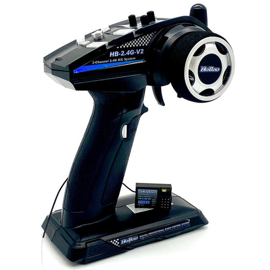 HoBao 2.4 Ghz Fhss RC Set V2.0 Transmitter w/Receiver (V2.0) HB-2.4G-V2
