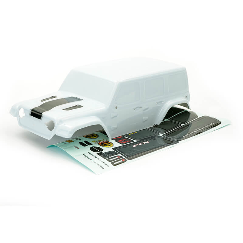 FTX Outback Fury XC Pvc Bodyshell - White FTX9486W