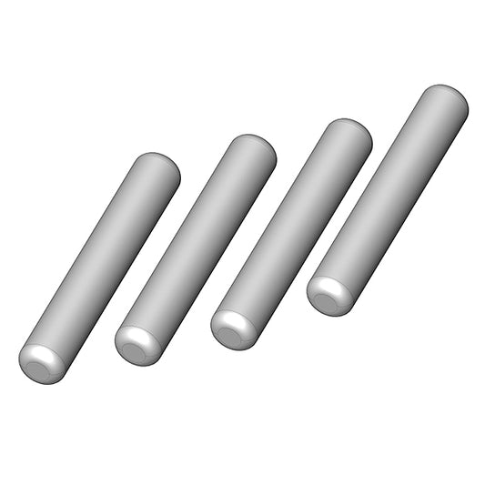 Corally Wheel Axle Pin 2X12 Steel 4pcs C-00250-037