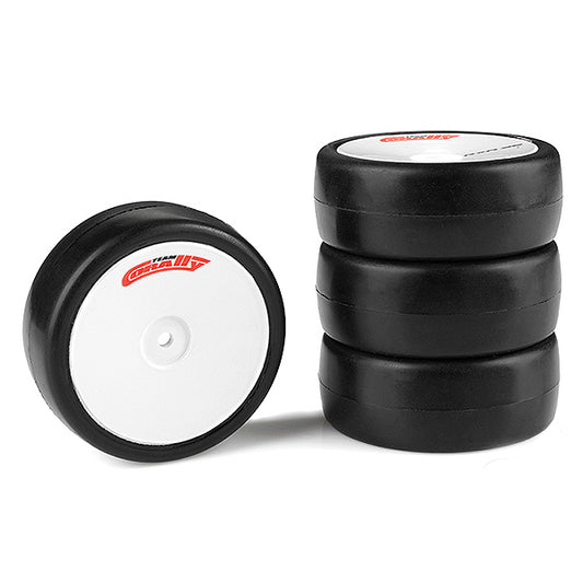 Corally Attack Rxc V2 Rubber Tyres 1:10 Ep Touring 36 Shore Carpet 4Pcs C-14752-36