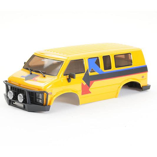 FTX Outback Mini XP Evo Van Complete Body - Mustard Yellow FTX9437MY