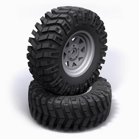 RC4WD Prowler Xs Scale 1.9" Tyres Z-T0086