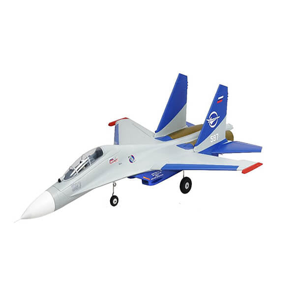 XFly Twin 50mm Su-27 EDF 750mm Jet w/O Tx/Rx/Batt - Grey XF109P-F