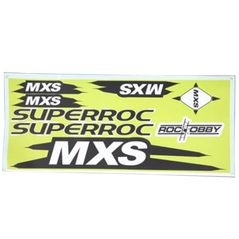 ROC Hobby Mxs V2 Decal Sheet ROCKL111