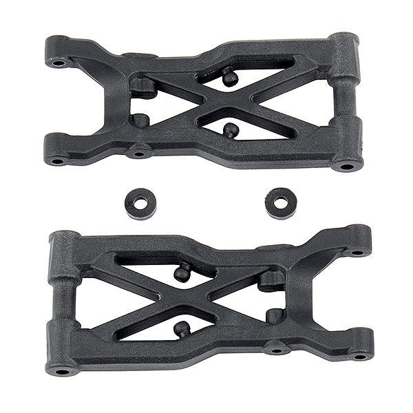 Team Associated B74 Rear Suspension Arms, Hard AS92131