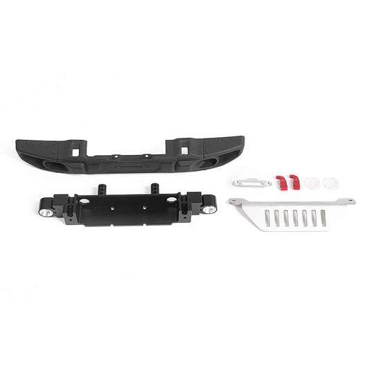 RC4WD Oem Wide Front Winch Bumper w/Steering Guard for Axial 1:10 SCX10 III Jeep (Gladiator/Wrangle